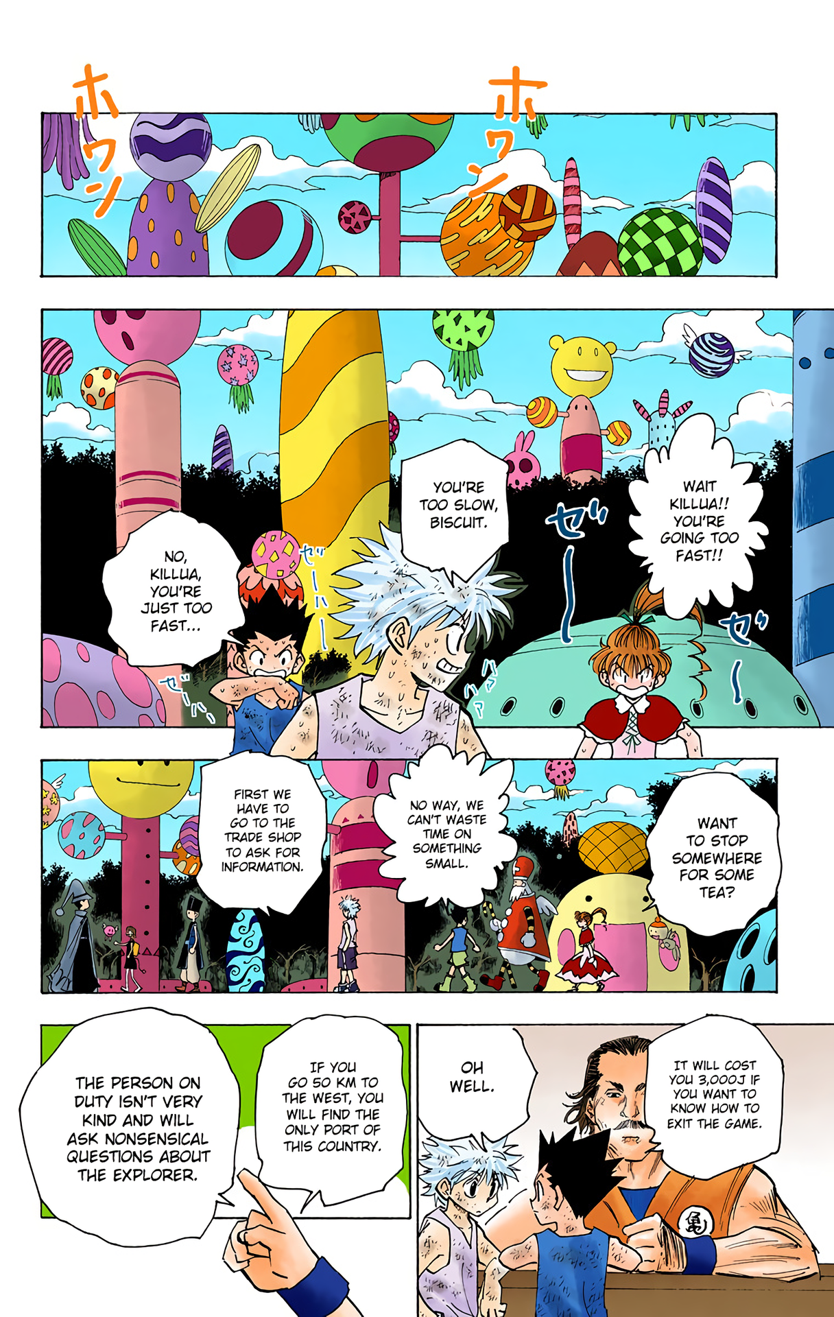 Halaman dari HUNTER x HUNTER (Official Colored) Chapter 146