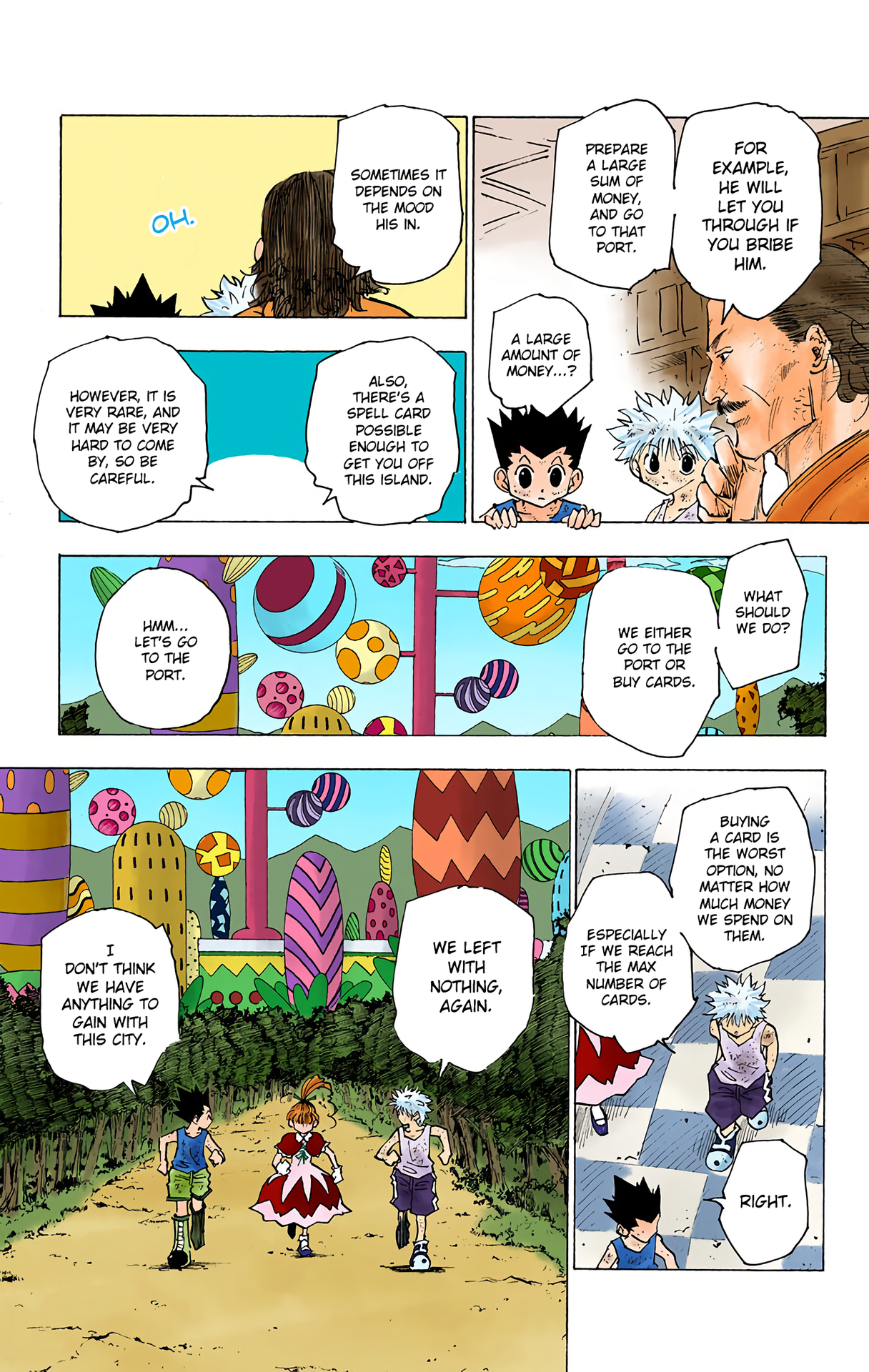 Halaman dari HUNTER x HUNTER (Official Colored) Chapter 146
