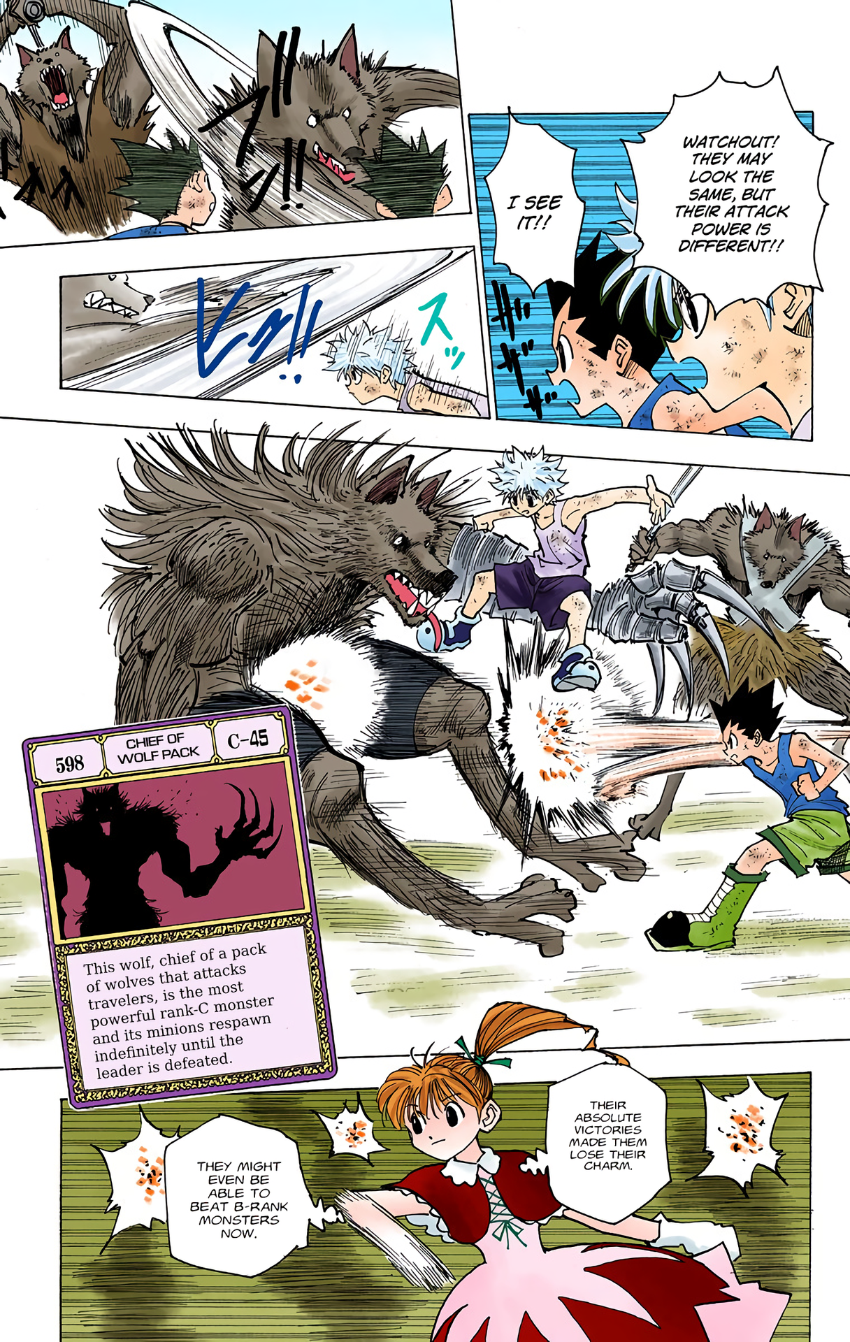 Halaman dari HUNTER x HUNTER (Official Colored) Chapter 146