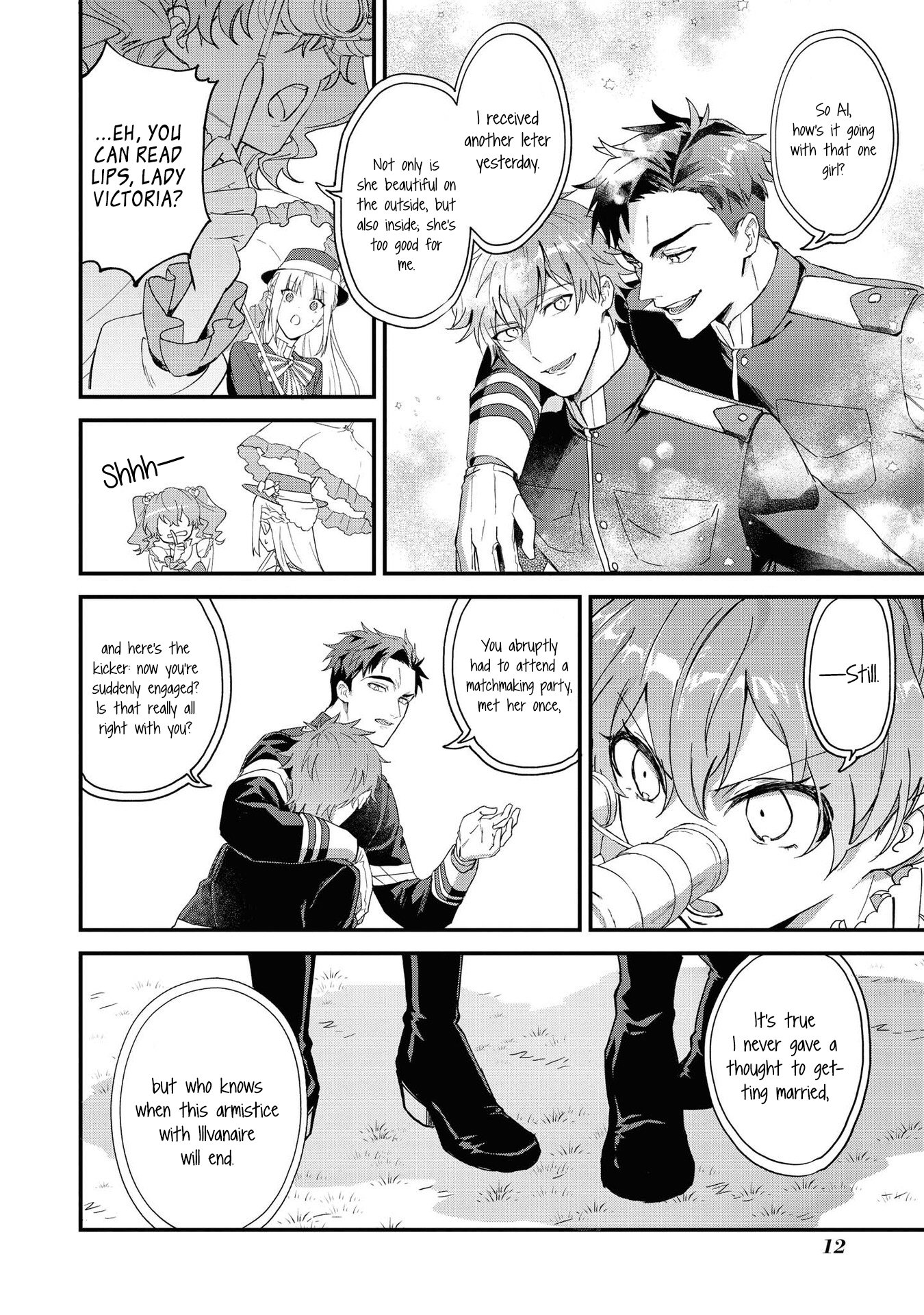 Halaman dari Though I May Be a Villainess, I'll Show You I Can Obtain Happiness! Chapter 1