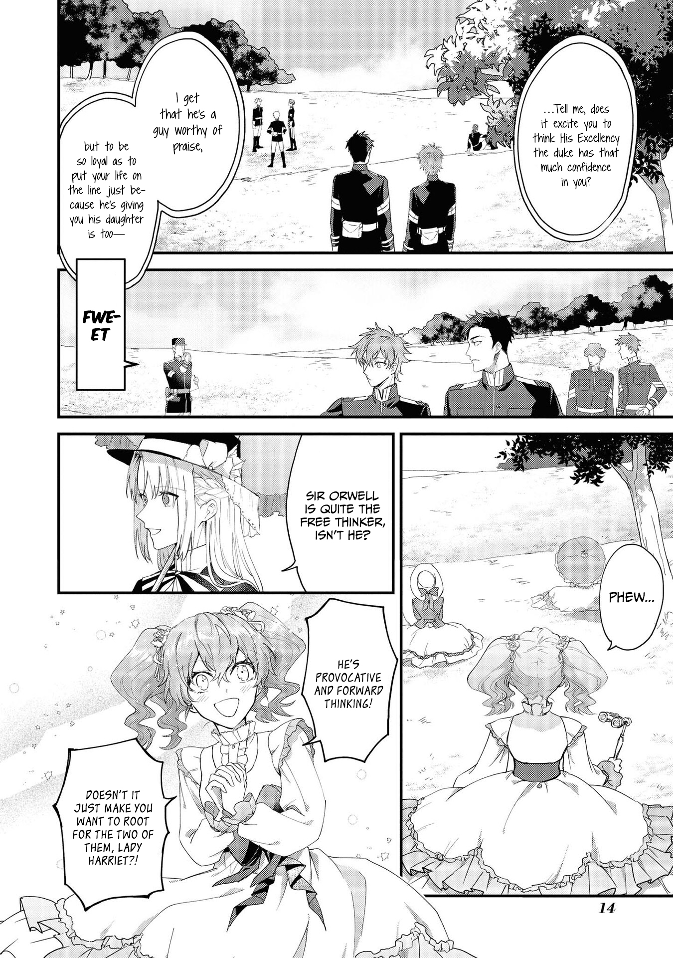 Halaman dari Though I May Be a Villainess, I'll Show You I Can Obtain Happiness! Chapter 1