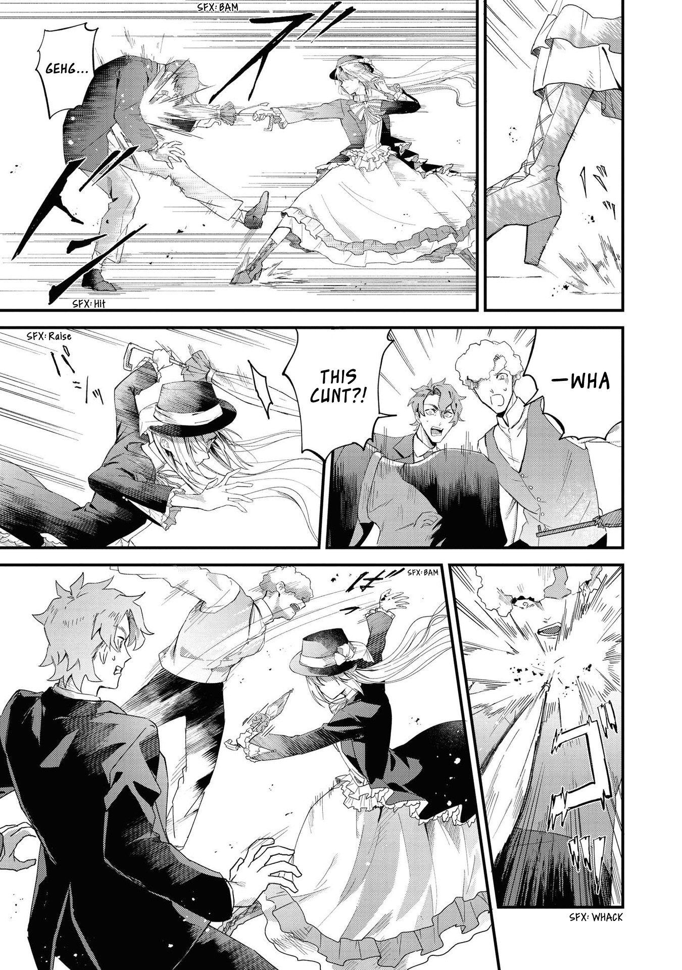 Halaman dari Though I May Be a Villainess, I'll Show You I Can Obtain Happiness! Chapter 1