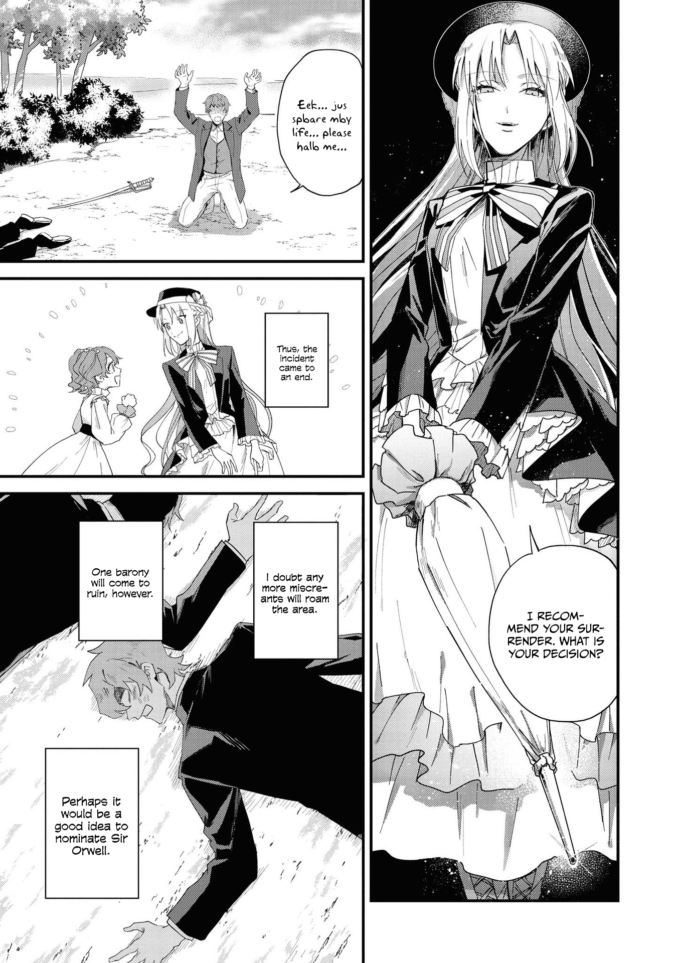 Halaman dari Though I May Be a Villainess, I'll Show You I Can Obtain Happiness! Chapter 1