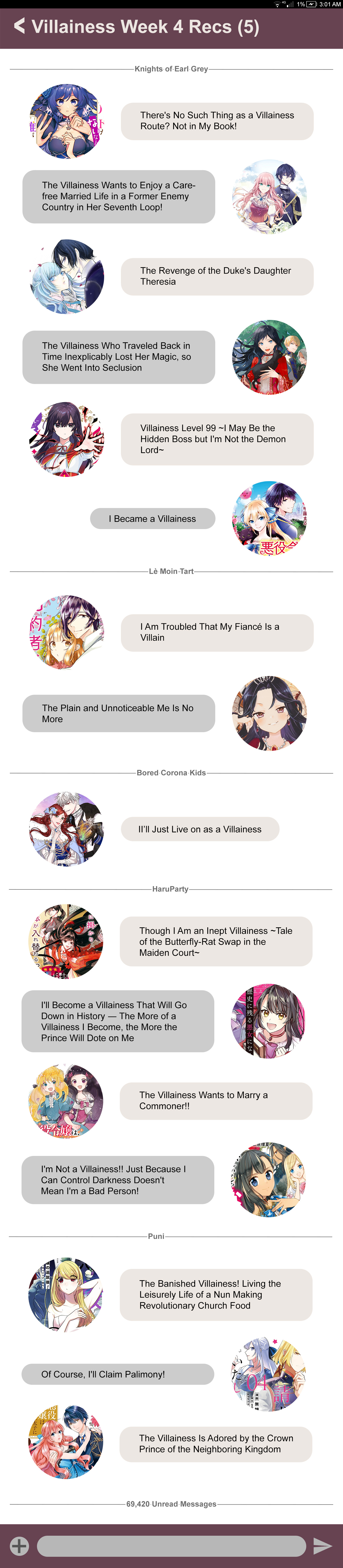Halaman dari Though I May Be a Villainess, I'll Show You I Can Obtain Happiness! Chapter 1