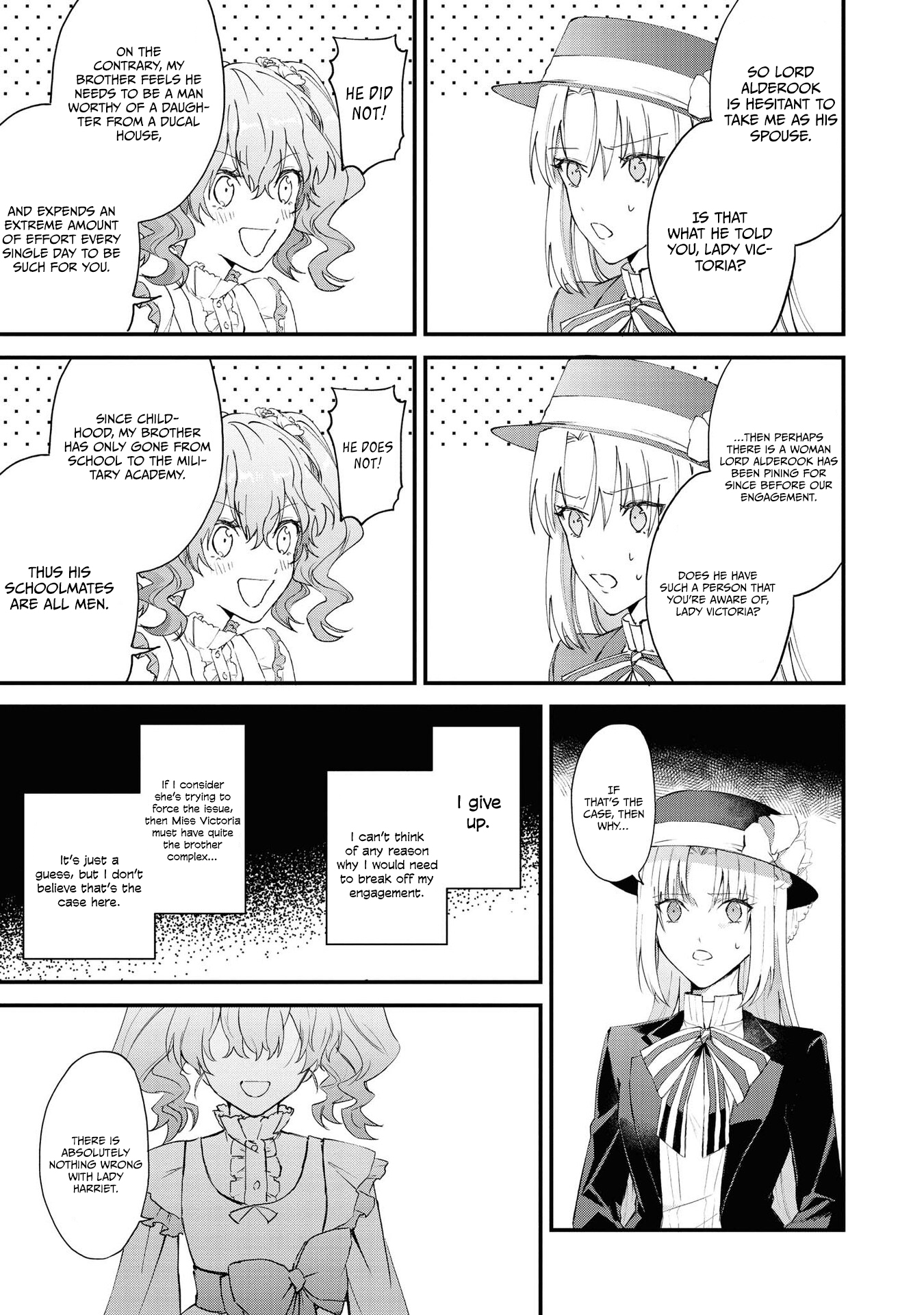 Halaman dari Though I May Be a Villainess, I'll Show You I Can Obtain Happiness! Chapter 1