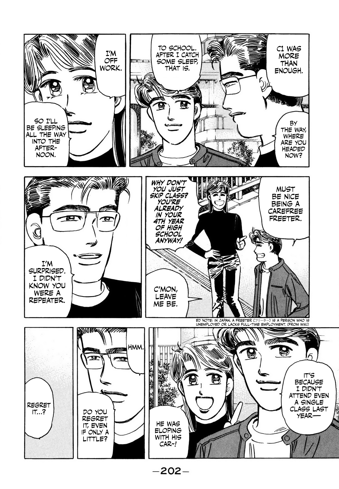 Halaman dari Wangan Midnight Chapter 172