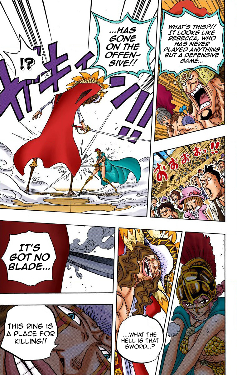 Halaman dari One Piece (Official Colored) Chapter 739