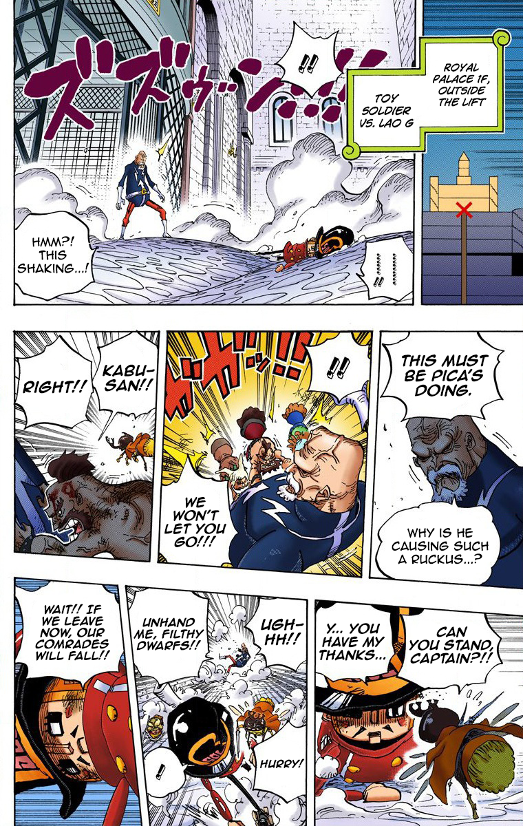 Halaman dari One Piece (Official Colored) Chapter 739