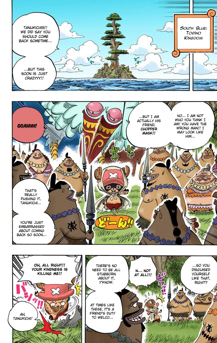 Halaman dari One Piece (Official Colored) Chapter 595