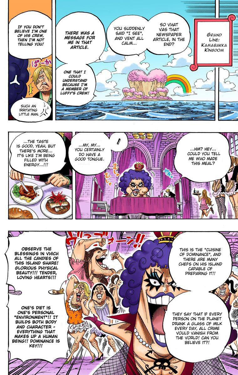 Halaman dari One Piece (Official Colored) Chapter 595