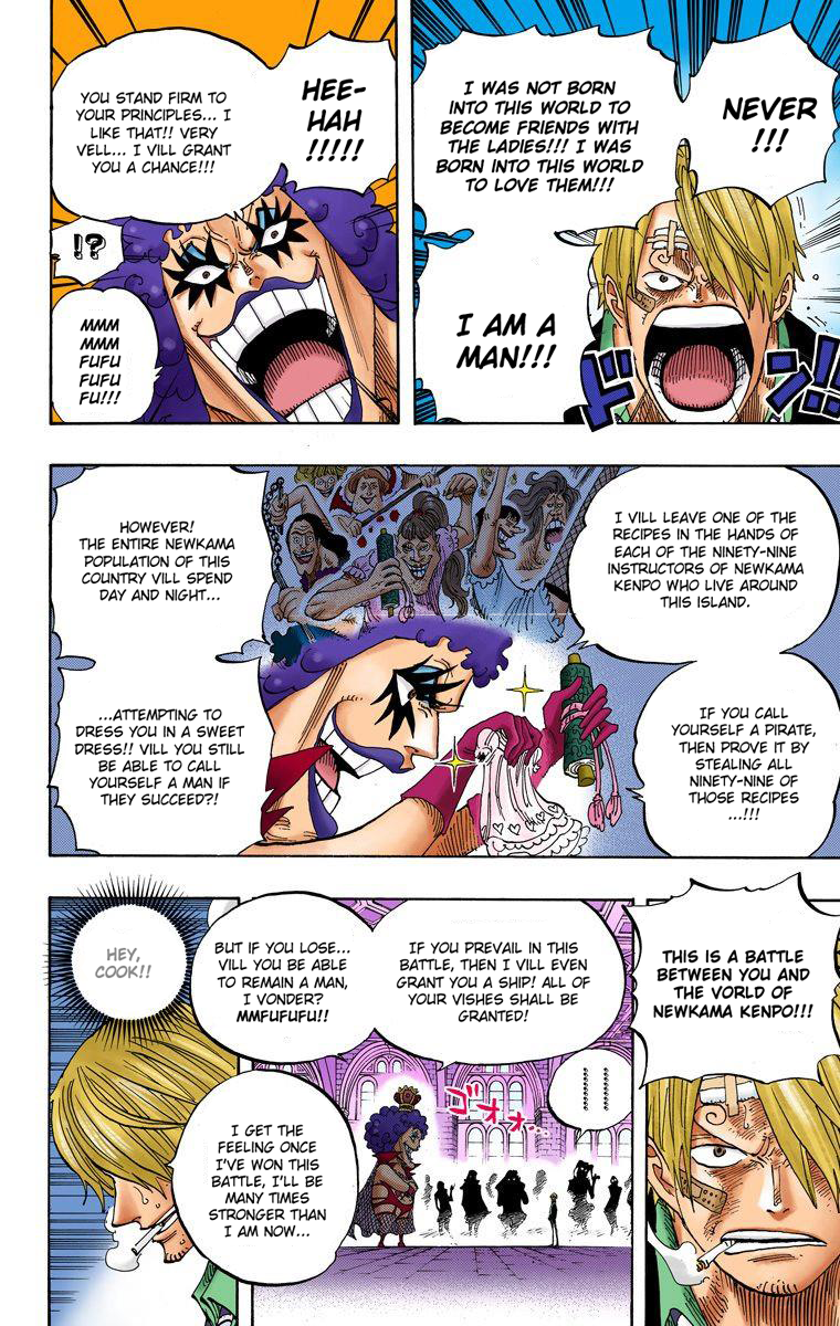 Halaman dari One Piece (Official Colored) Chapter 595
