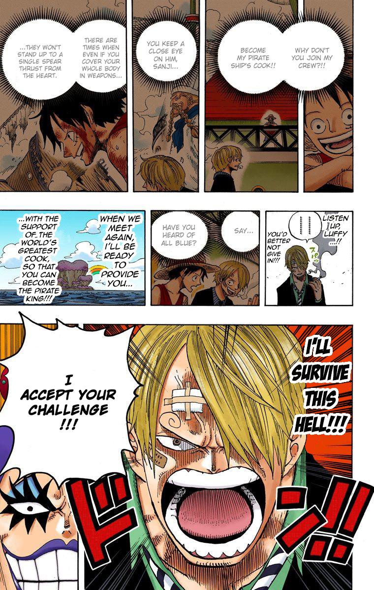 Halaman dari One Piece (Official Colored) Chapter 595
