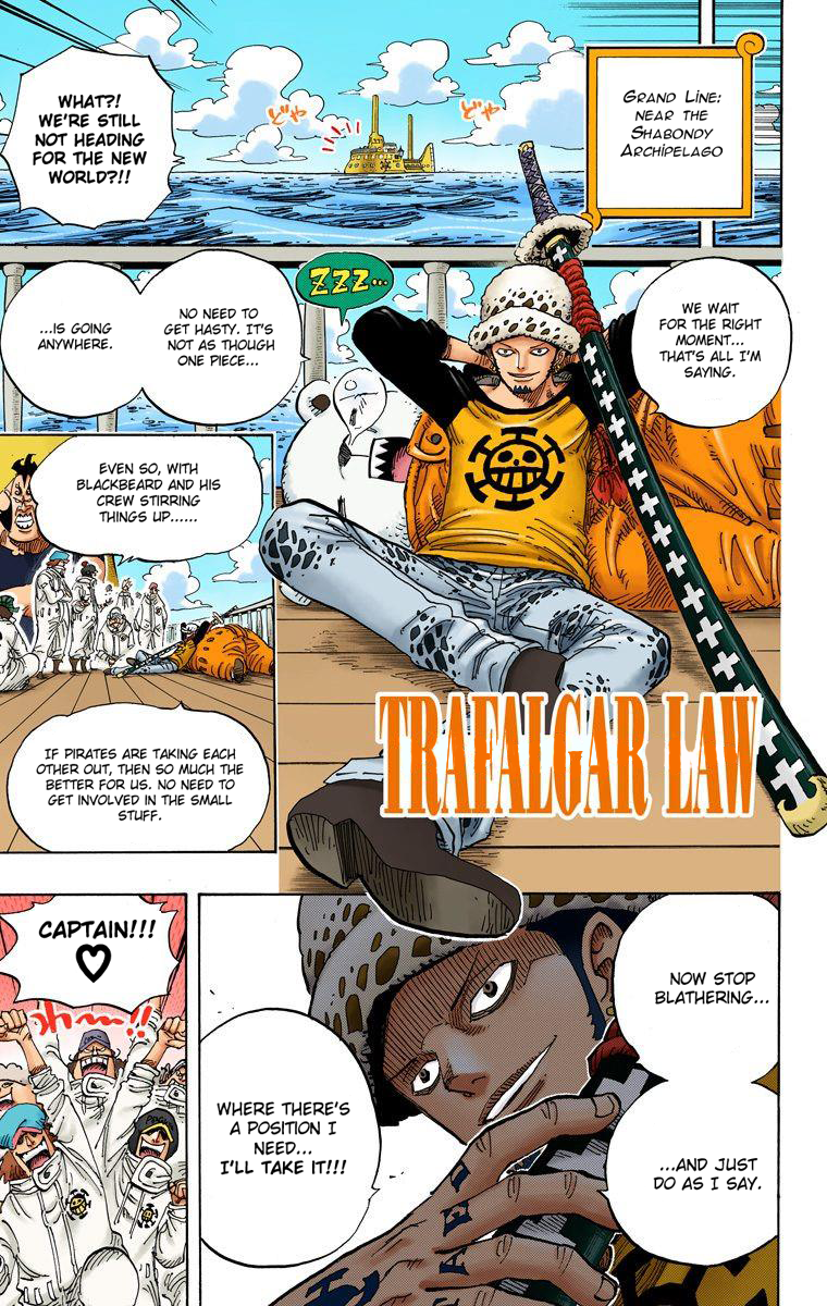 Halaman dari One Piece (Official Colored) Chapter 595