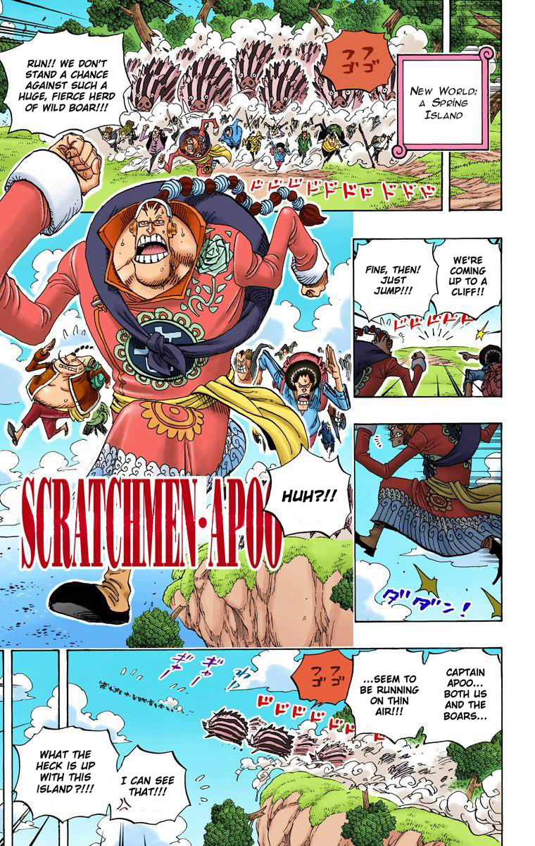 Halaman dari One Piece (Official Colored) Chapter 595