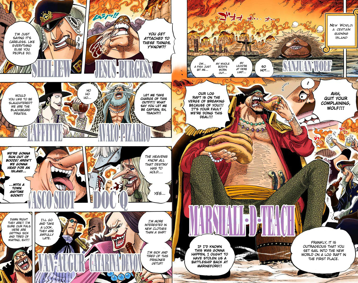 Halaman dari One Piece (Official Colored) Chapter 595