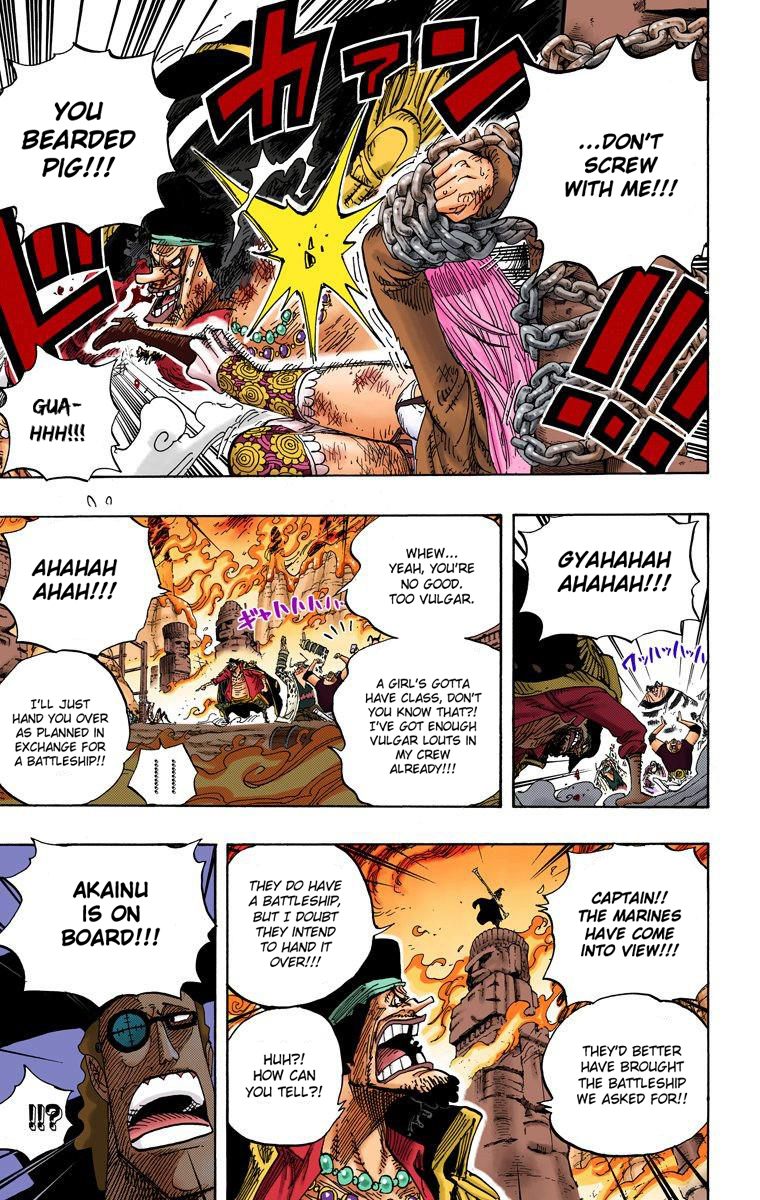 Halaman dari One Piece (Official Colored) Chapter 595