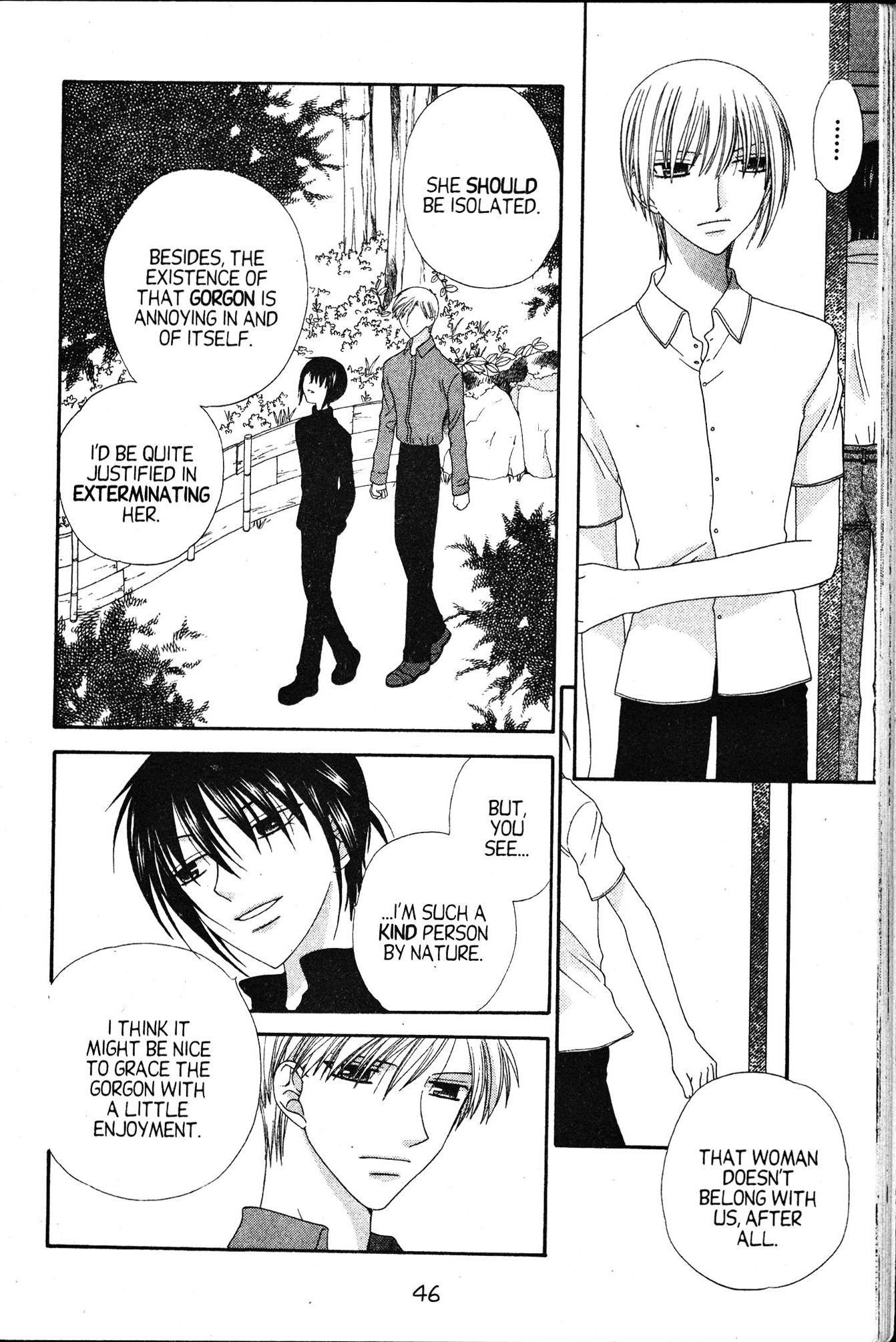 Halaman dari Fruits Basket Chapter 61