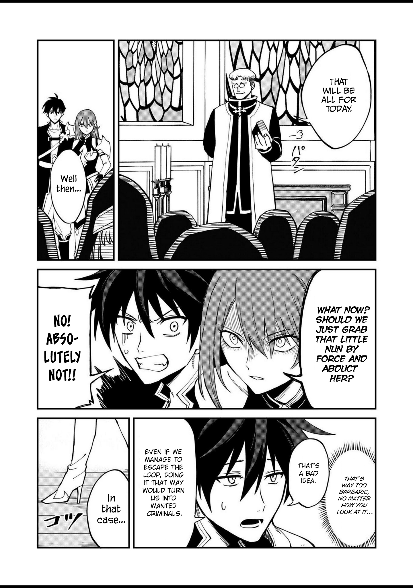Isekai Harem Loop: Kurikaesareru 1-nichi kara Dasshutsu Suru Tame ni Dakimakurimasu Chapter 5 Page 12