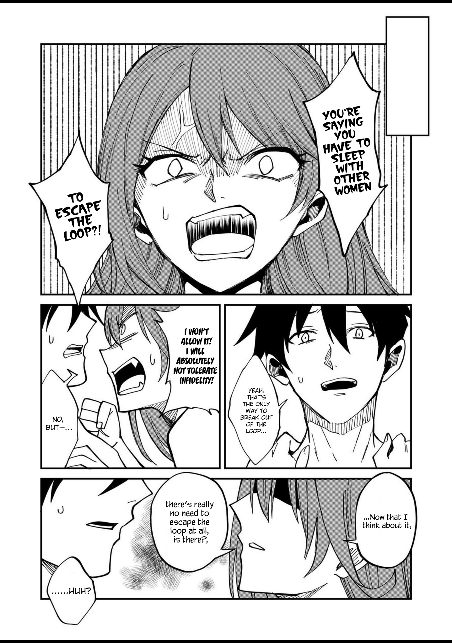 Isekai Harem Loop: Kurikaesareru 1-nichi kara Dasshutsu Suru Tame ni Dakimakurimasu Chapter 5 Page 4