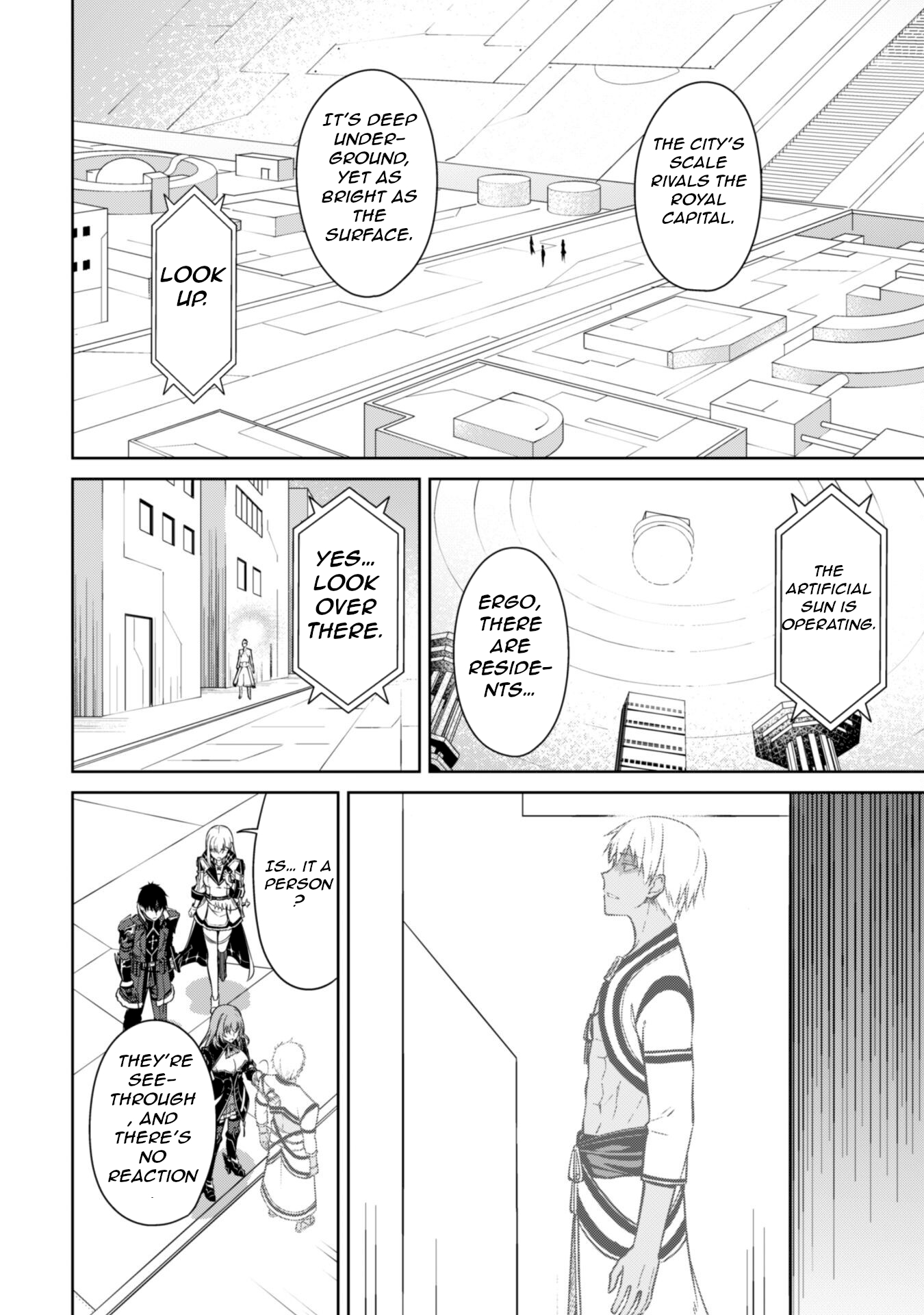 Halaman dari Boushoku no Berserk ~Ore dake Level to Iu Gainen wo Toppa suru~ Chapter 69