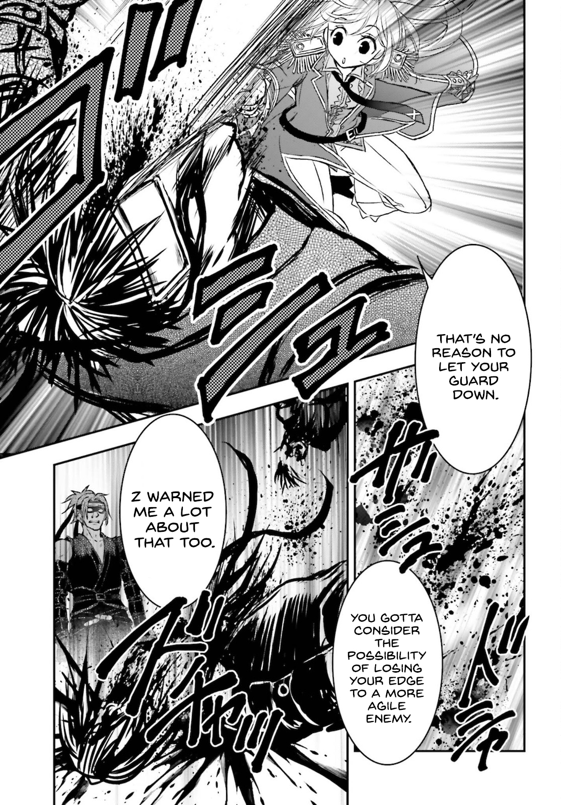 Shinigami ni Sodaterareta Shoujo wa Shikkoku no Tsurugi o Mune ni Idaku Chapter 25 Page 7