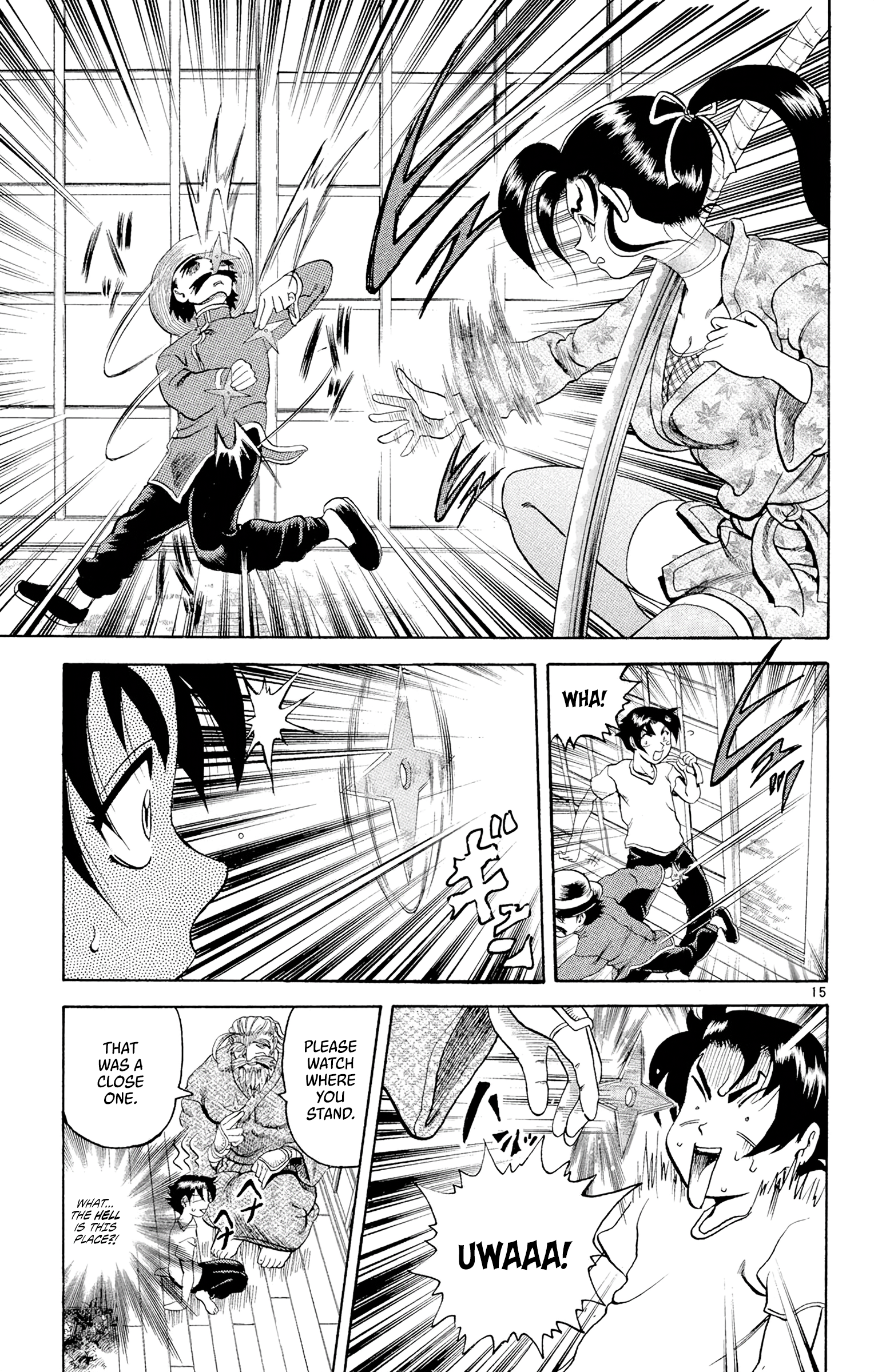 Chapter 7 – Ryozanpaku page