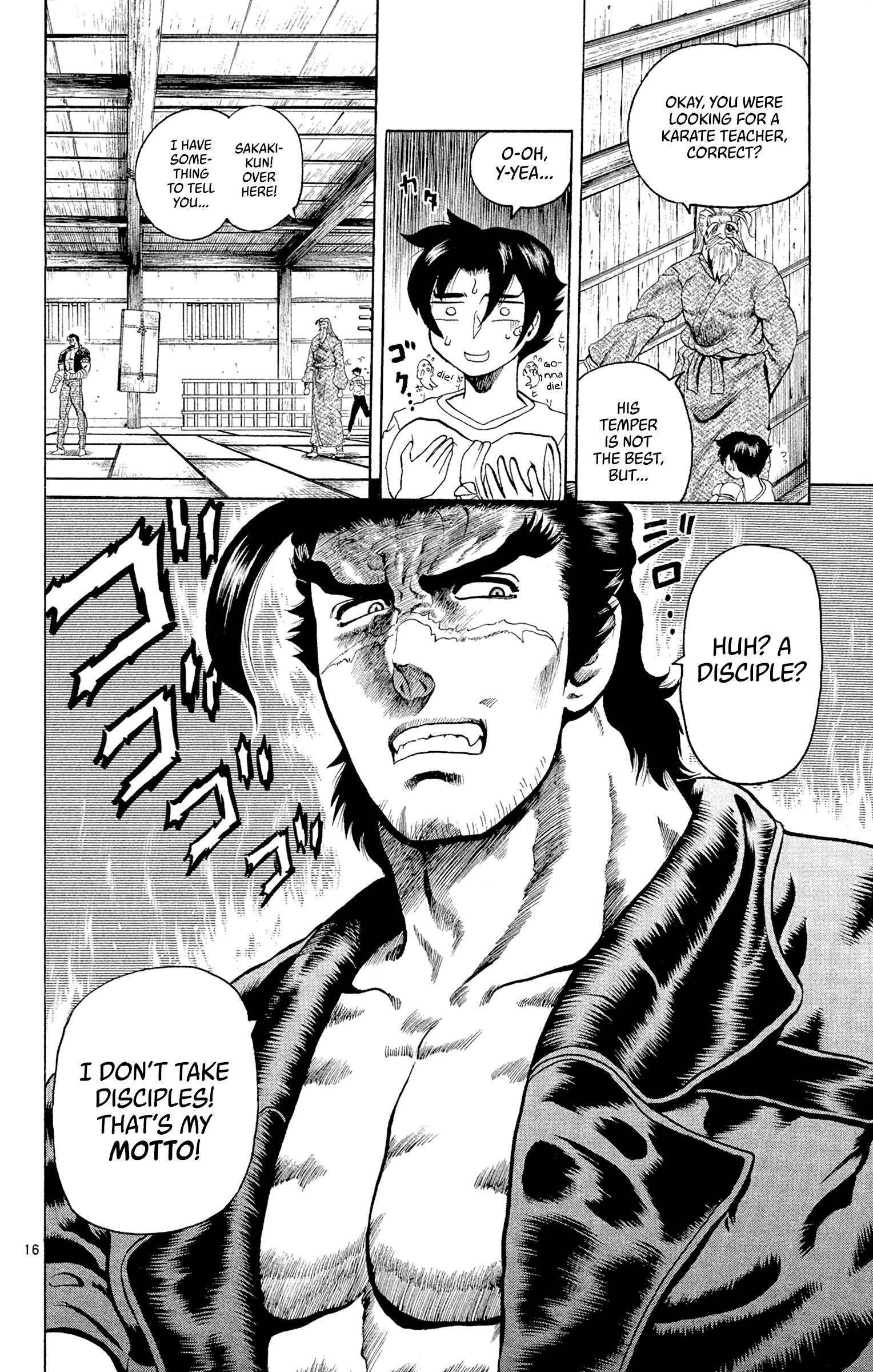 Chapter 7 – Ryozanpaku page