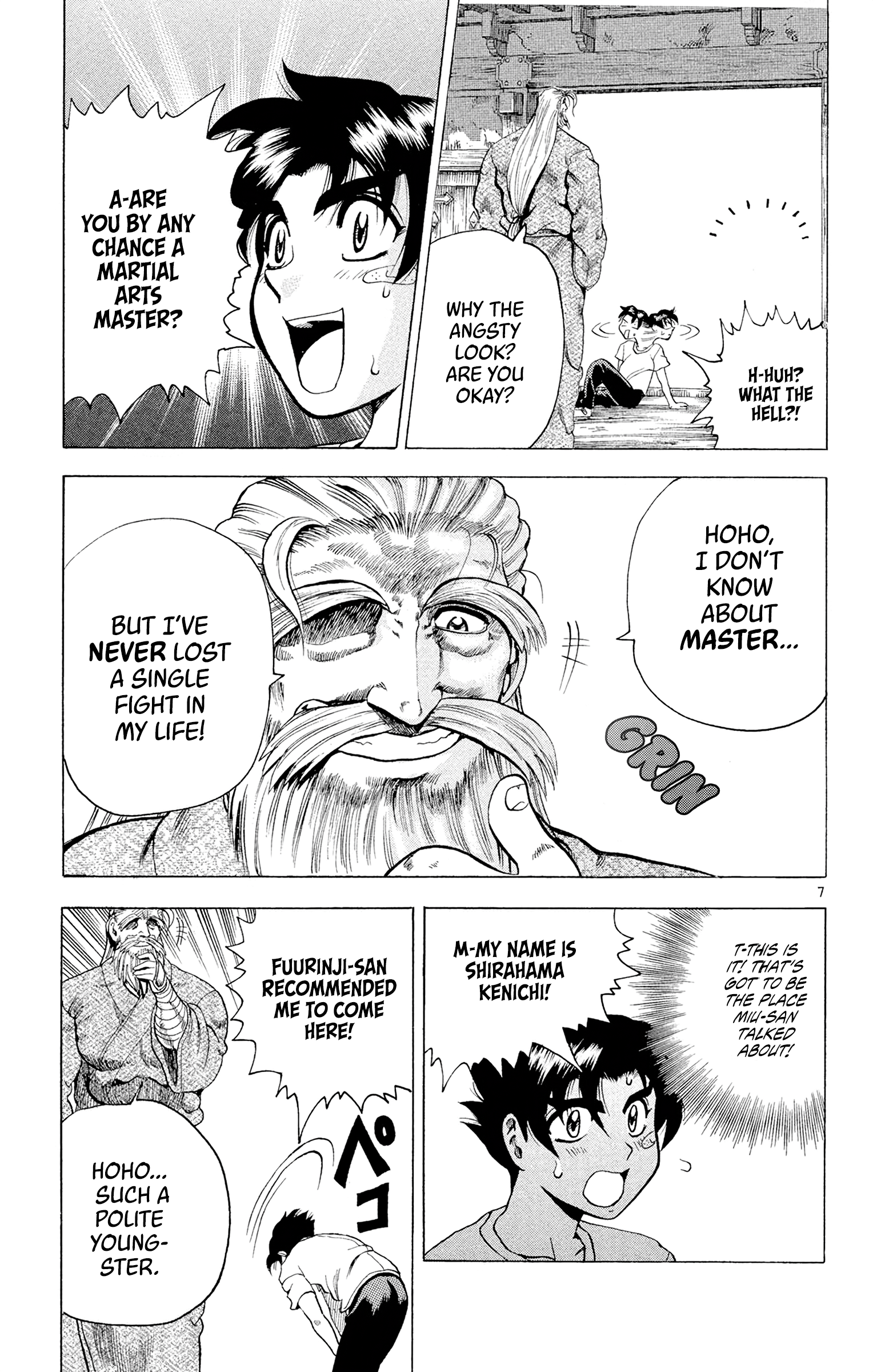 Chapter 7 – Ryozanpaku page