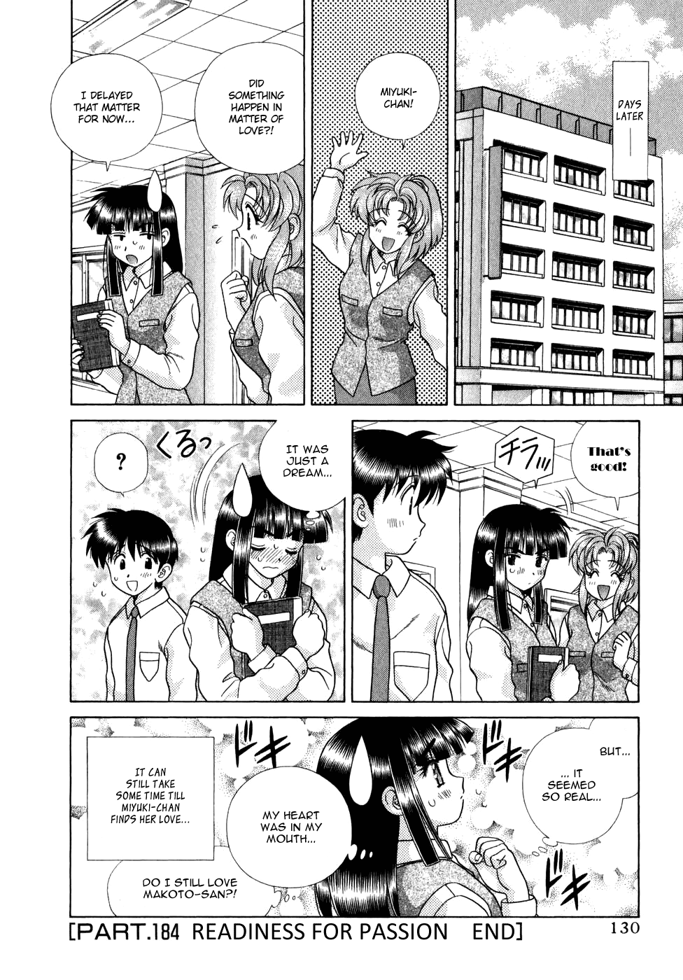 Halaman dari Futari Ecchi Chapter 184