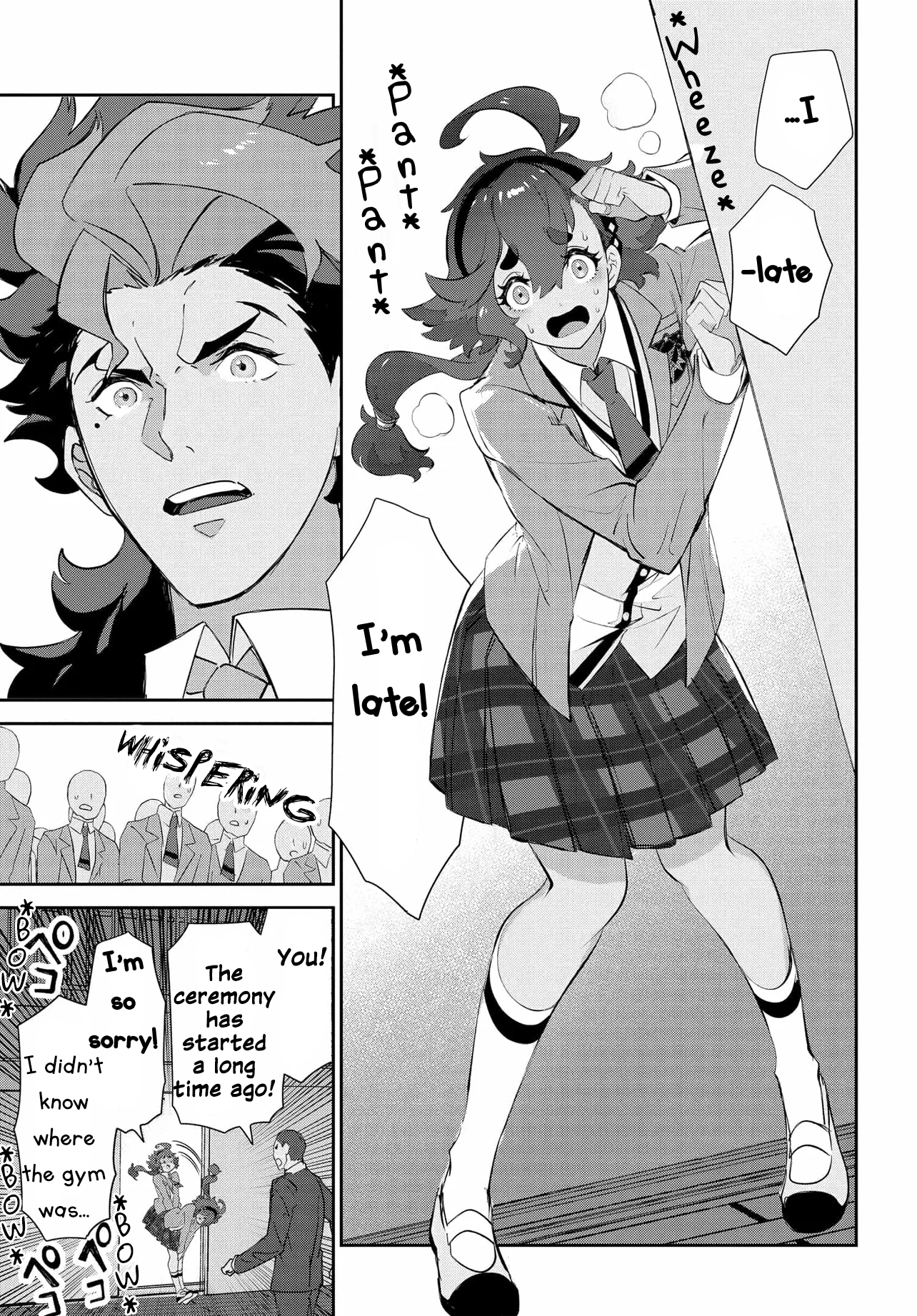 Halaman dari Mobile Suit Gundam: The Witch from Mercury - Frontiers in Glory Days Chapter 1