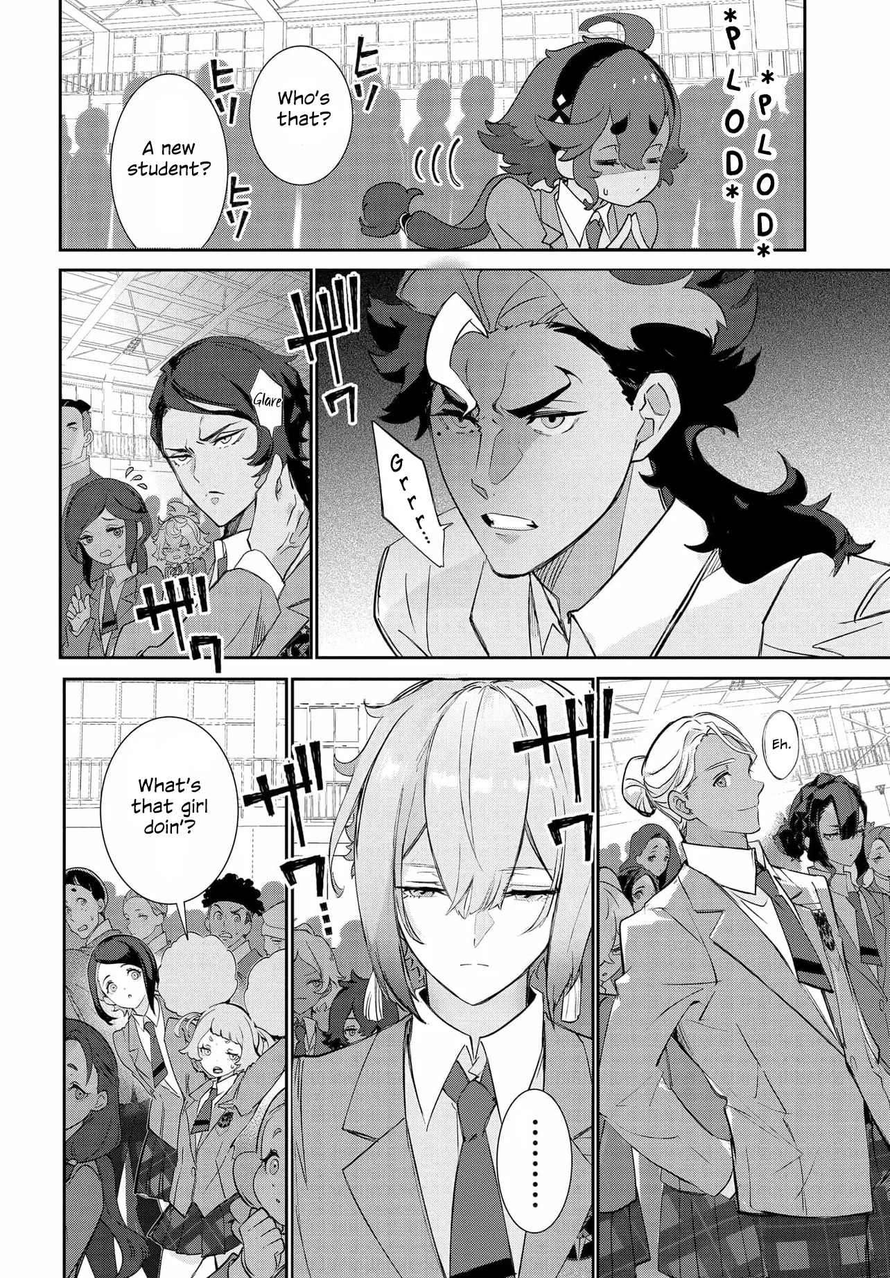 Halaman dari Mobile Suit Gundam: The Witch from Mercury - Frontiers in Glory Days Chapter 1