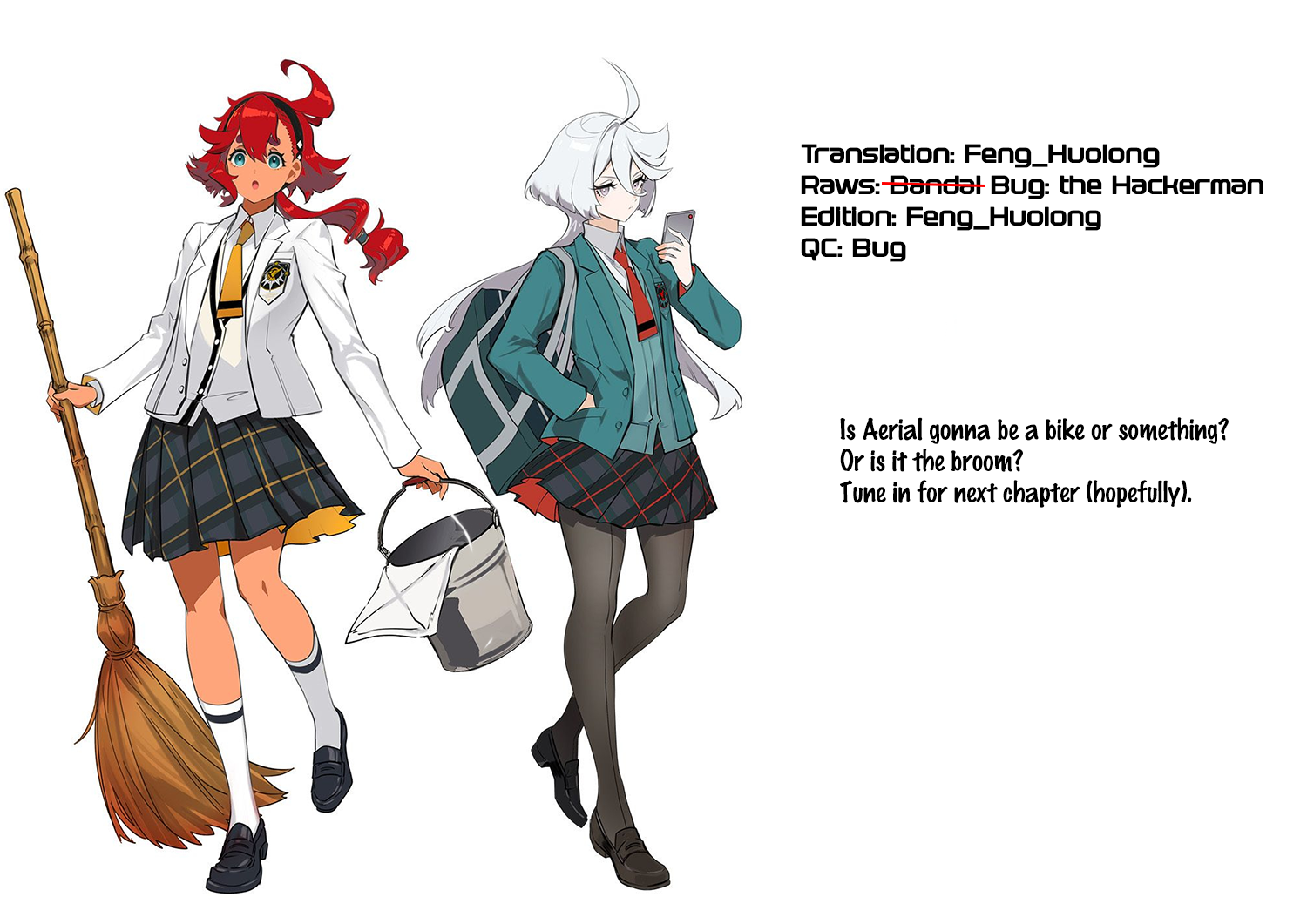 Halaman dari Mobile Suit Gundam: The Witch from Mercury - Frontiers in Glory Days Chapter 1