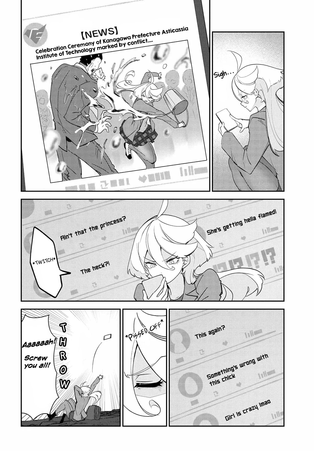 Halaman dari Mobile Suit Gundam: The Witch from Mercury - Frontiers in Glory Days Chapter 1