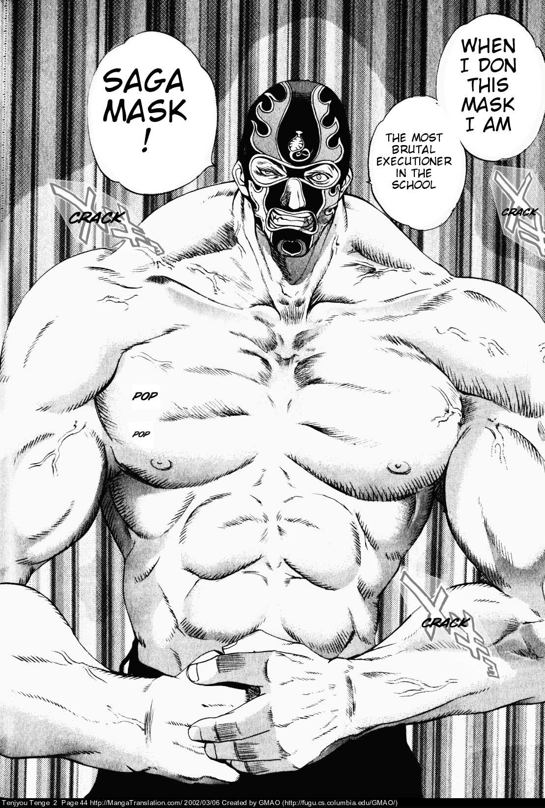 Halaman dari Tenjou Tenge Chapter 8