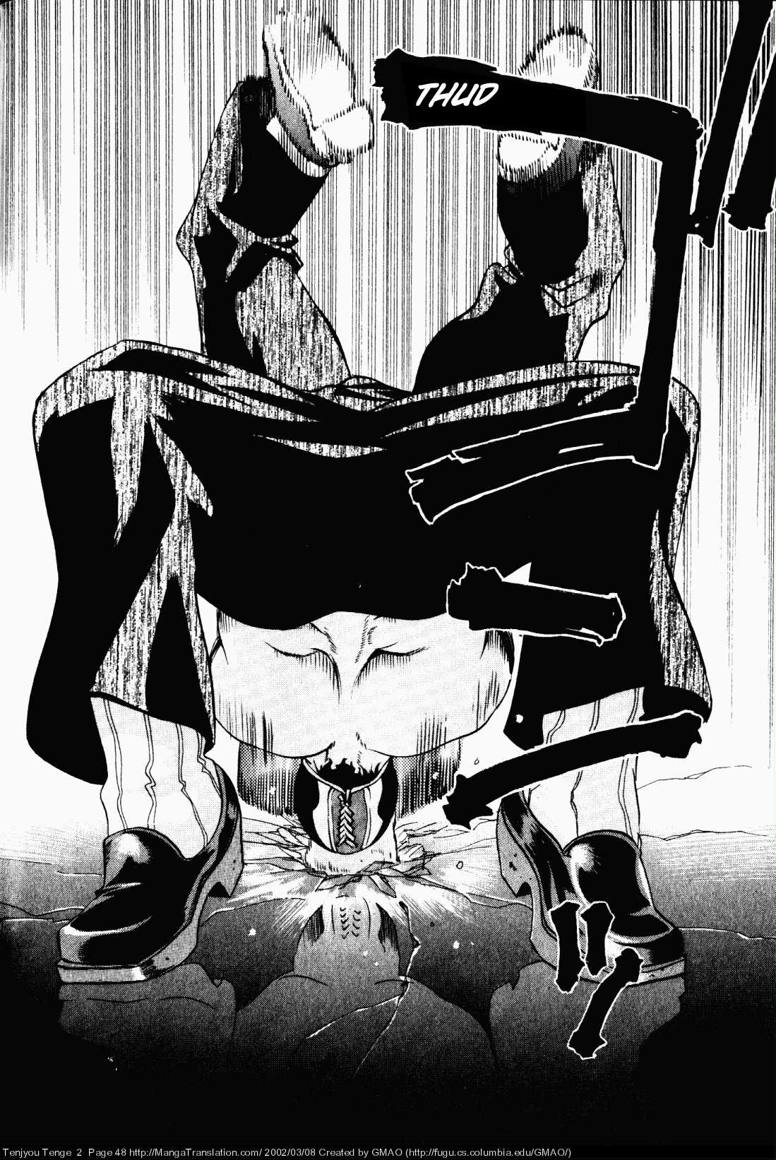 Halaman dari Tenjou Tenge Chapter 8