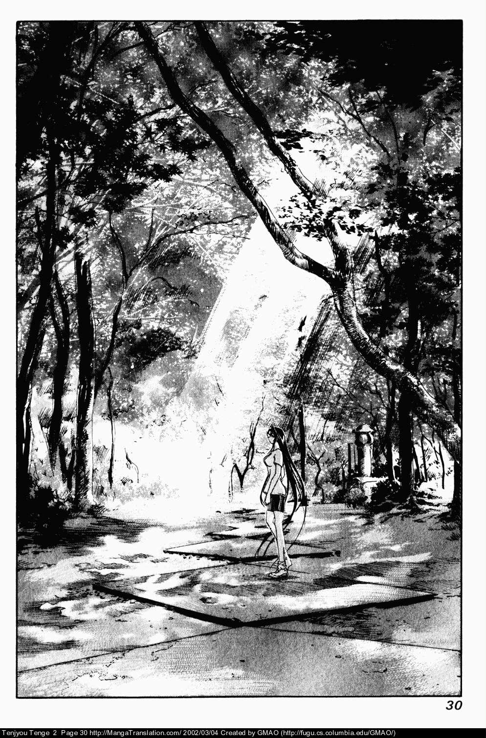 Halaman dari Tenjou Tenge Chapter 8