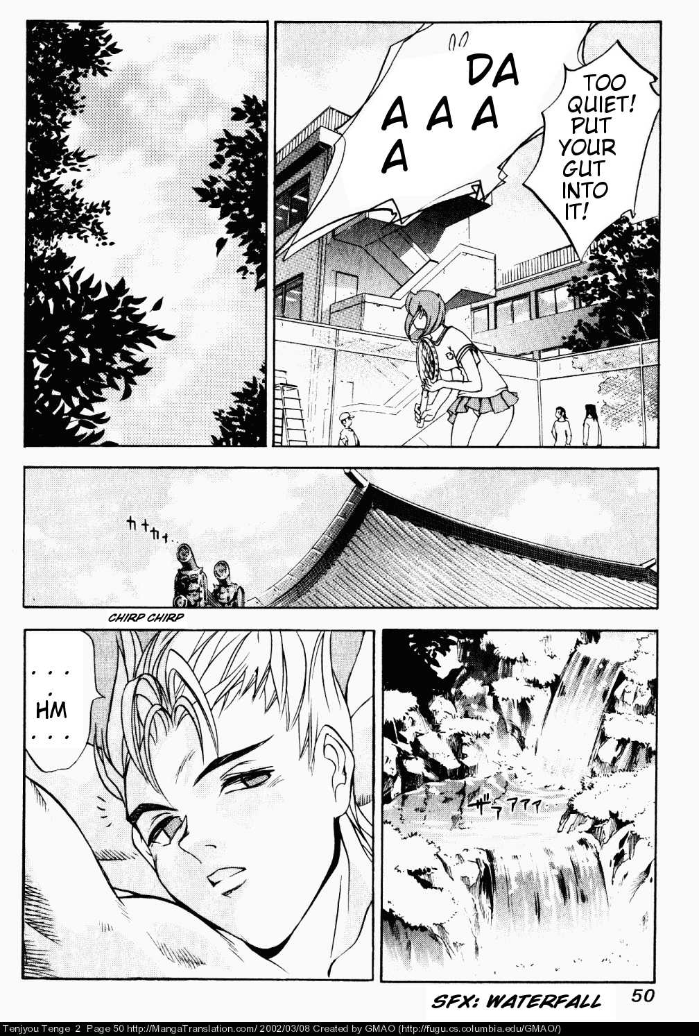 Halaman dari Tenjou Tenge Chapter 8