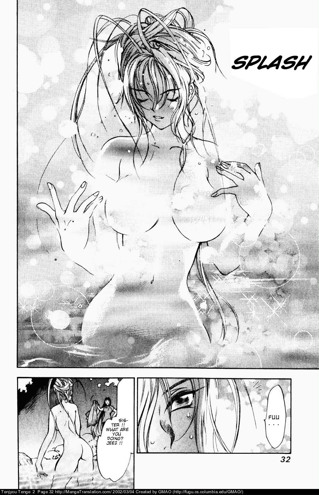 Halaman dari Tenjou Tenge Chapter 8