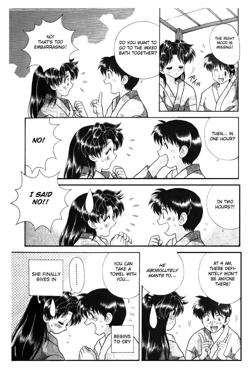 Halaman dari Futari Ecchi Chapter 99
