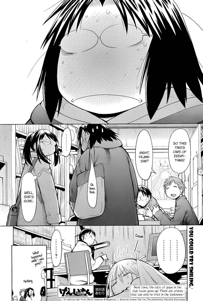 Halaman dari Genshiken Nidaime - The Society for the Study of Modern Visual Culture II Chapter 86