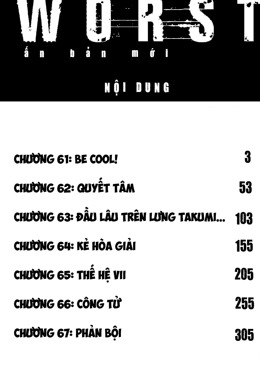 Worst Ấn Bản Mới Chap 61 - Next Chap 62