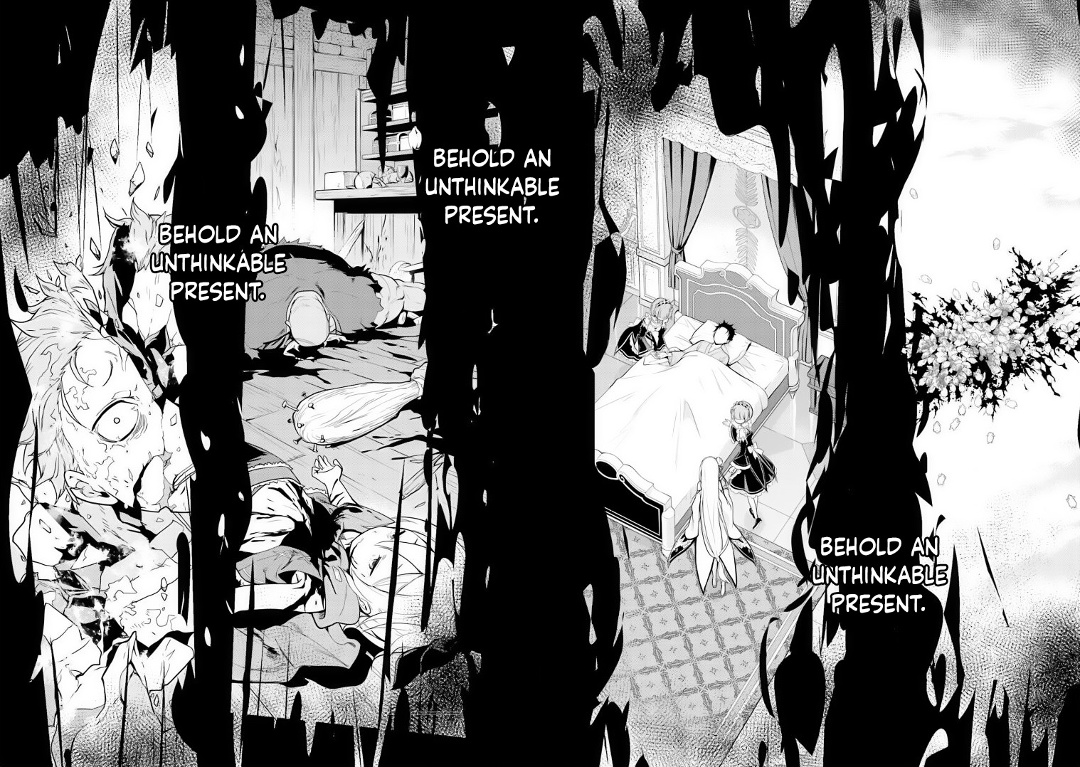 Halaman dari Re:Zero kara Hajimeru Isekai Seikatsu: Dai 4-shou—Seiiki to Gouyoku no Majo Chapter 35