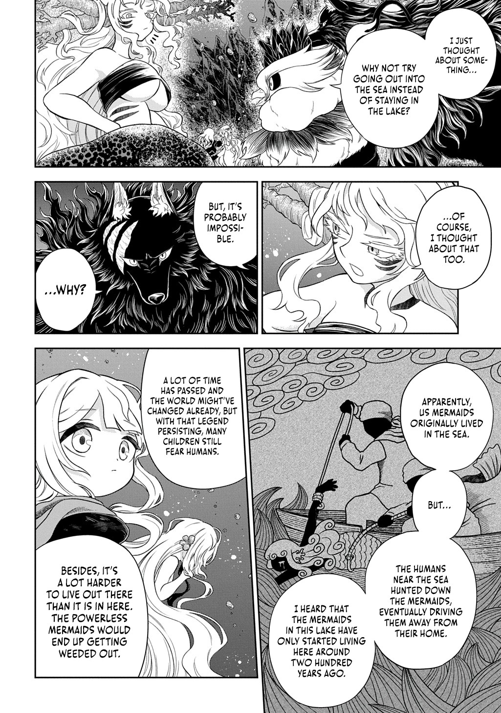 Halaman dari Mamono no Mori no Shojo Nova Chapter 5