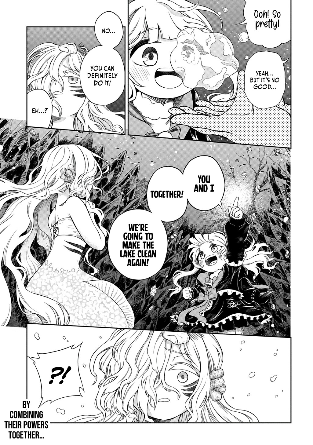 Halaman dari Mamono no Mori no Shojo Nova Chapter 5