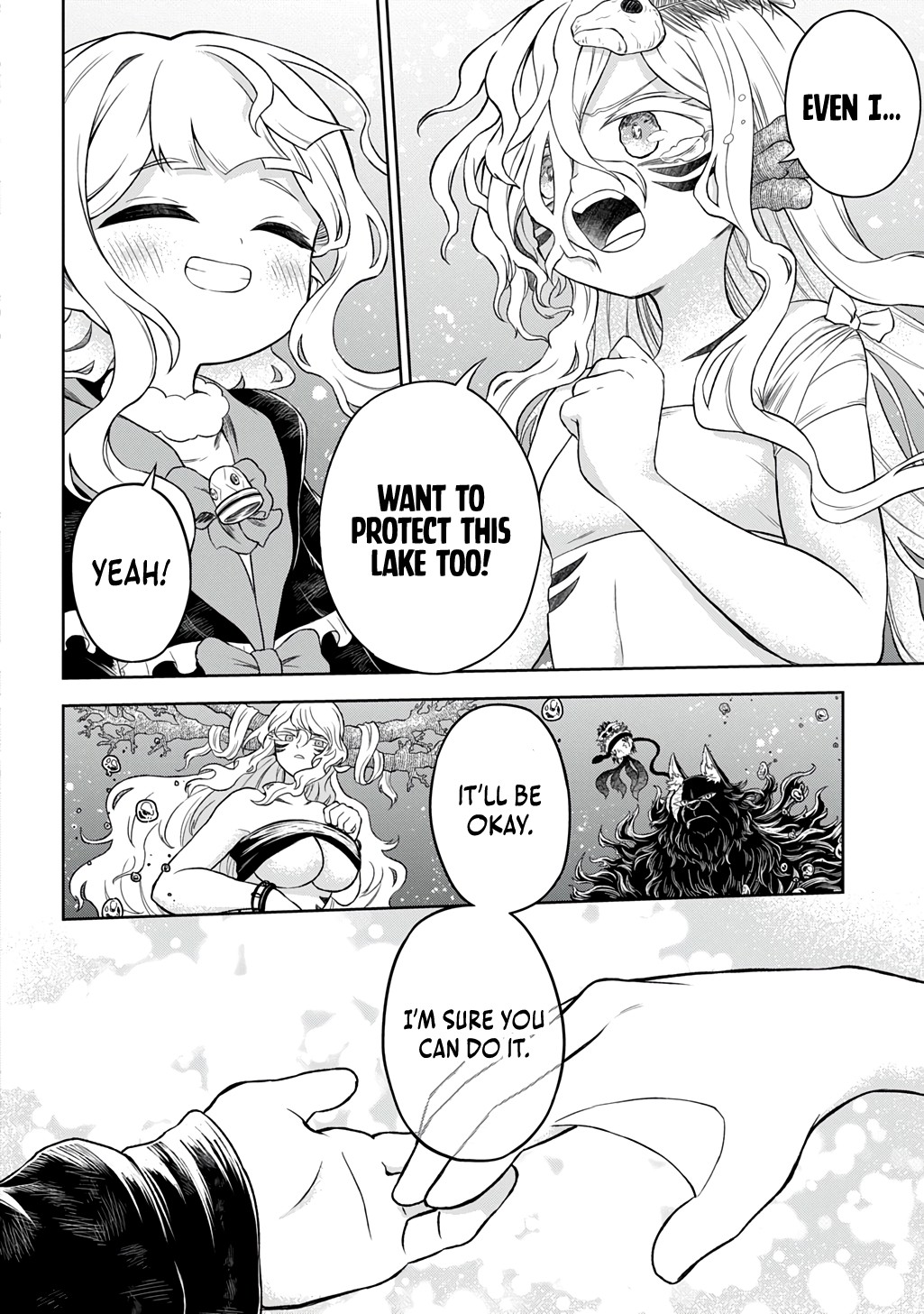 Halaman dari Mamono no Mori no Shojo Nova Chapter 5