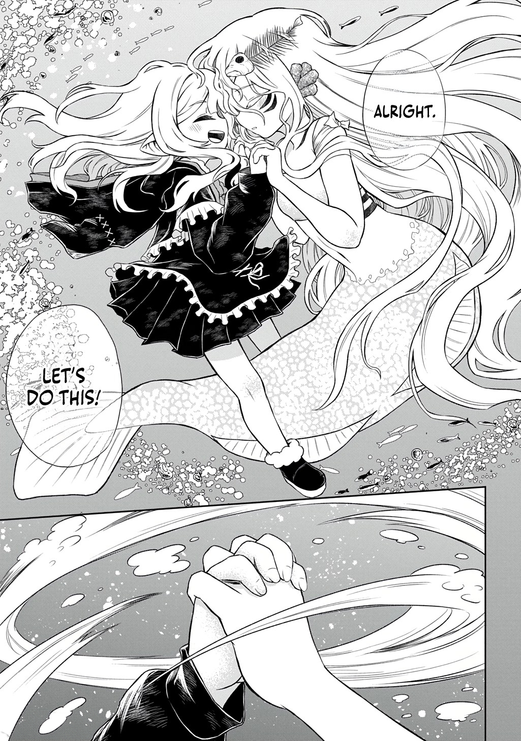 Halaman dari Mamono no Mori no Shojo Nova Chapter 5