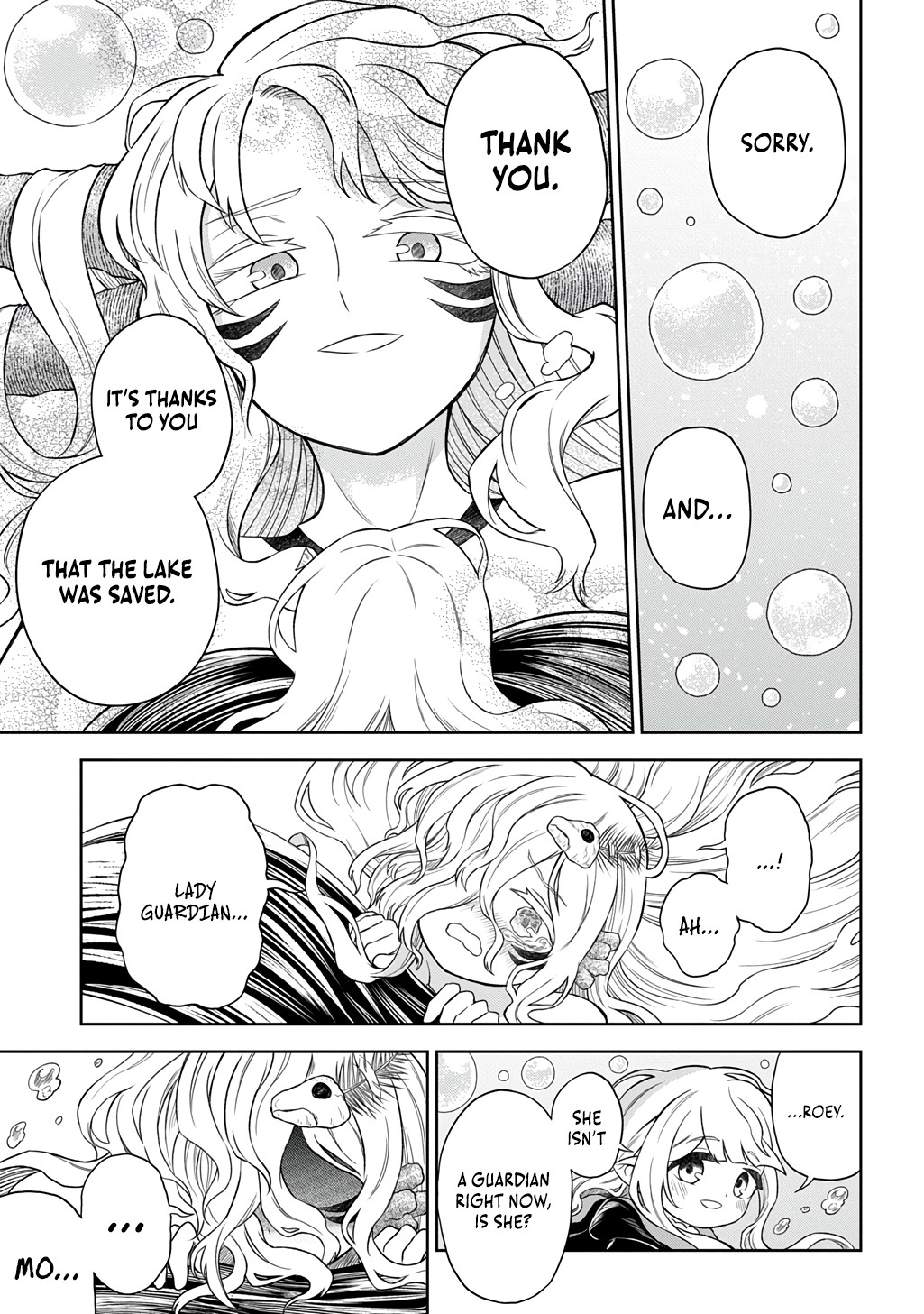 Halaman dari Mamono no Mori no Shojo Nova Chapter 5