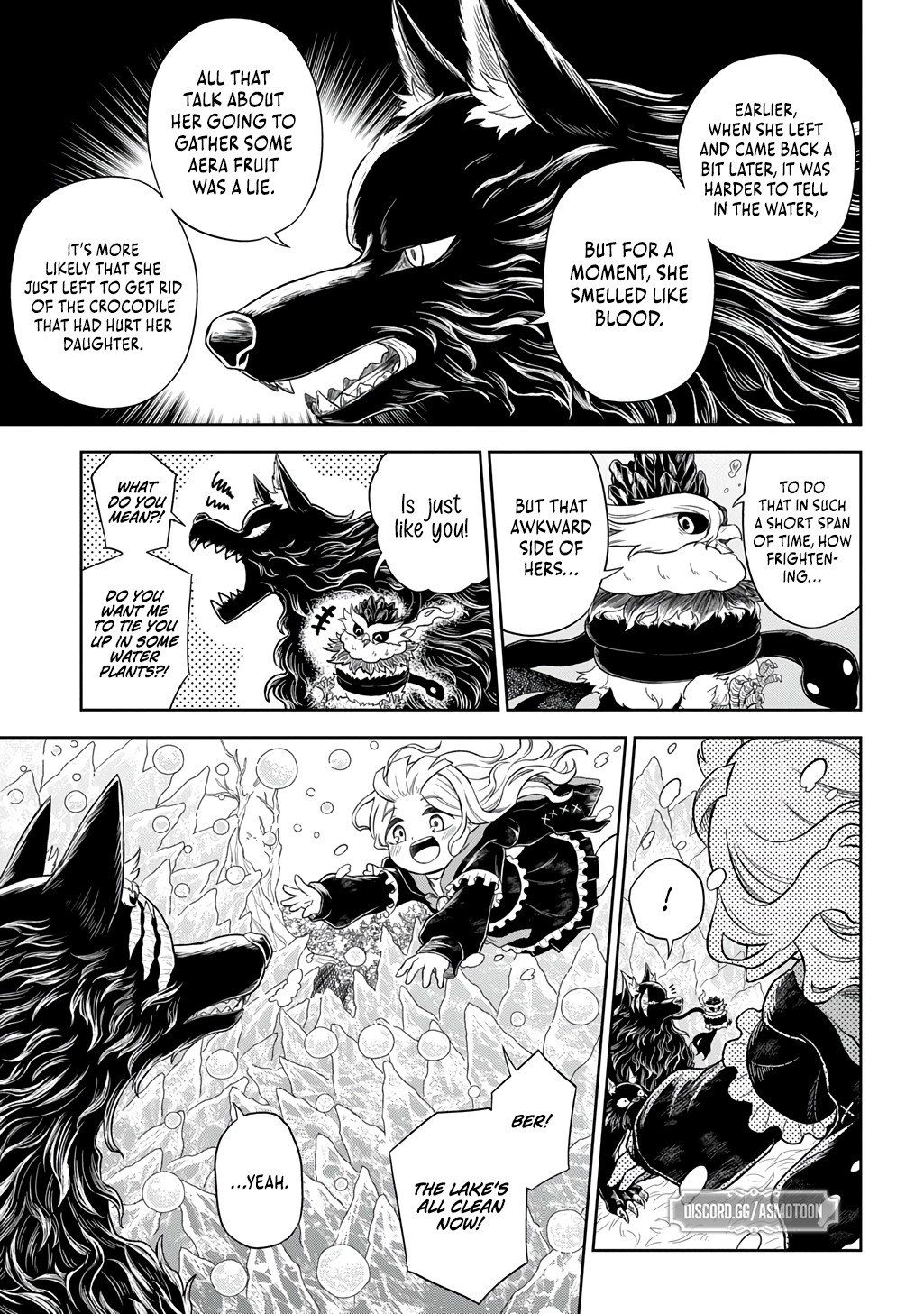 Halaman dari Mamono no Mori no Shojo Nova Chapter 5