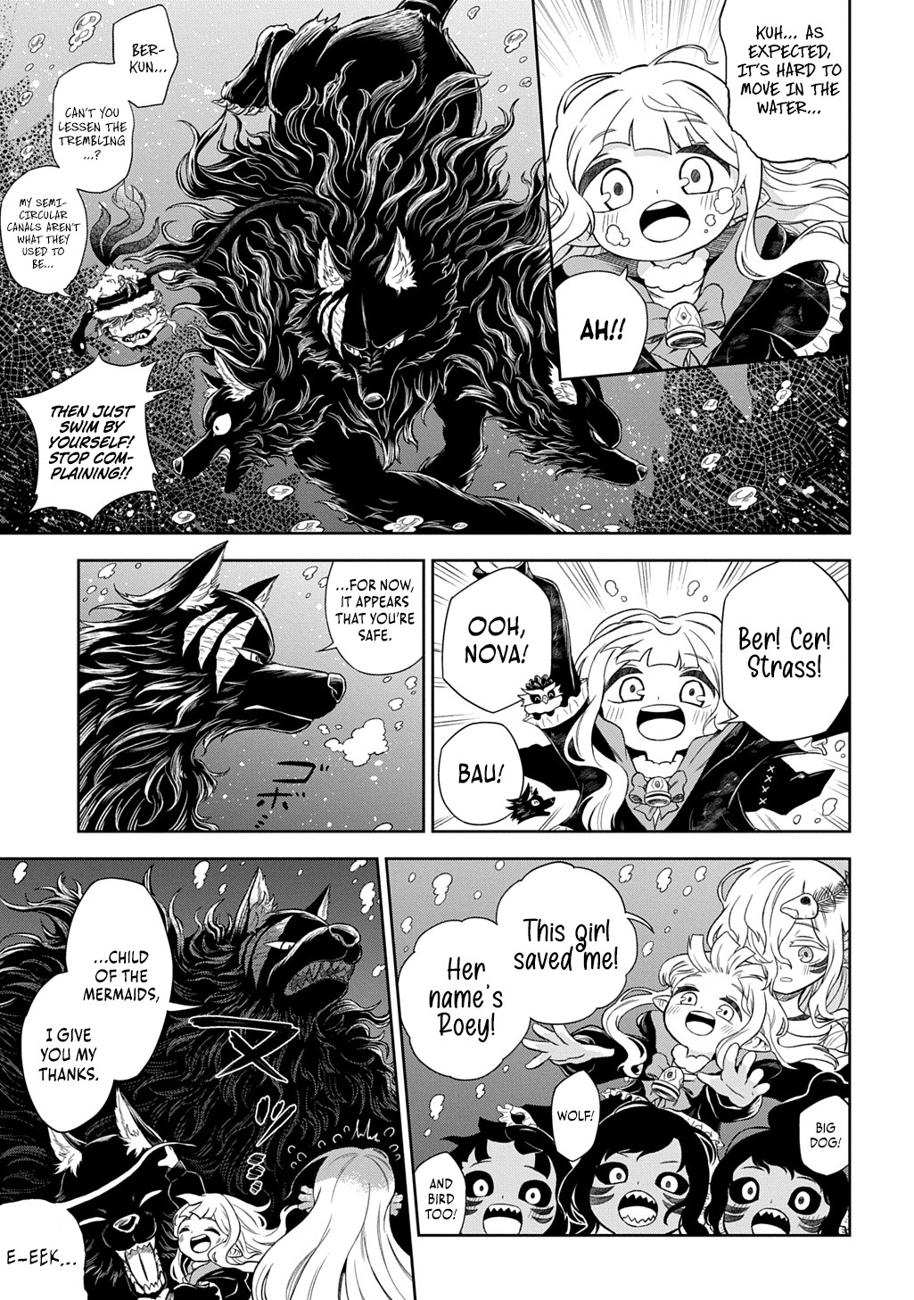 Halaman dari Mamono no Mori no Shojo Nova Chapter 5