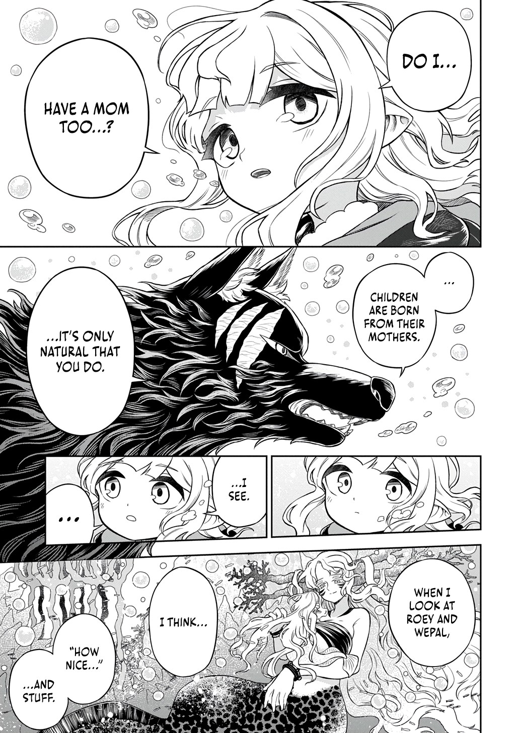 Halaman dari Mamono no Mori no Shojo Nova Chapter 5